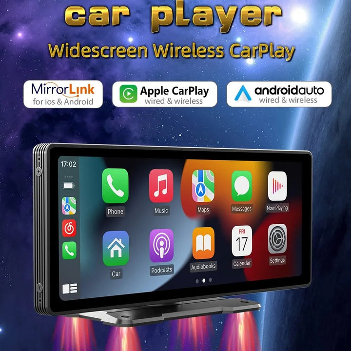 Universal 10.26” Screen Car Radio Multimedia WIFI Video Player Wireless Carplay Screen for Apple Or Android